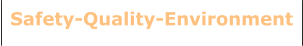 Safety-Quality-Environment